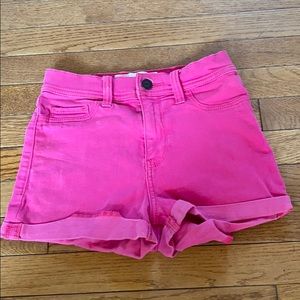 Hollister Pink high rise shorts